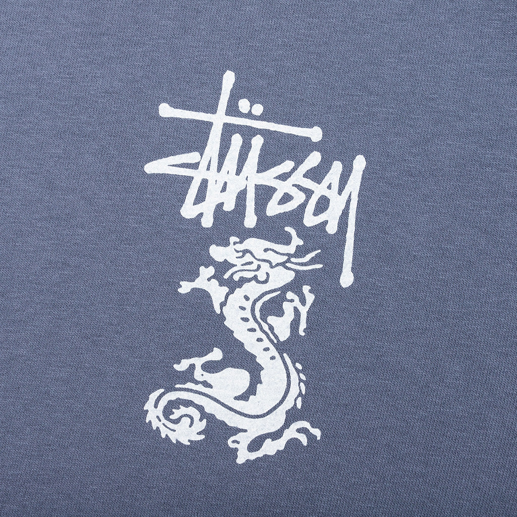 Double Dragon Pigment Dyed Tee - Navy - Image 3