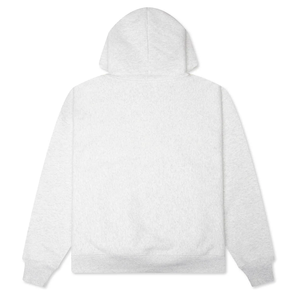 Gear Applique Hoodie - Ash Heather - Image 2
