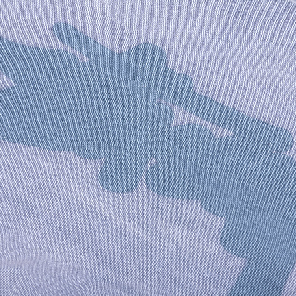 Ghost Logo Canvas Varsity - Blu - Image 5