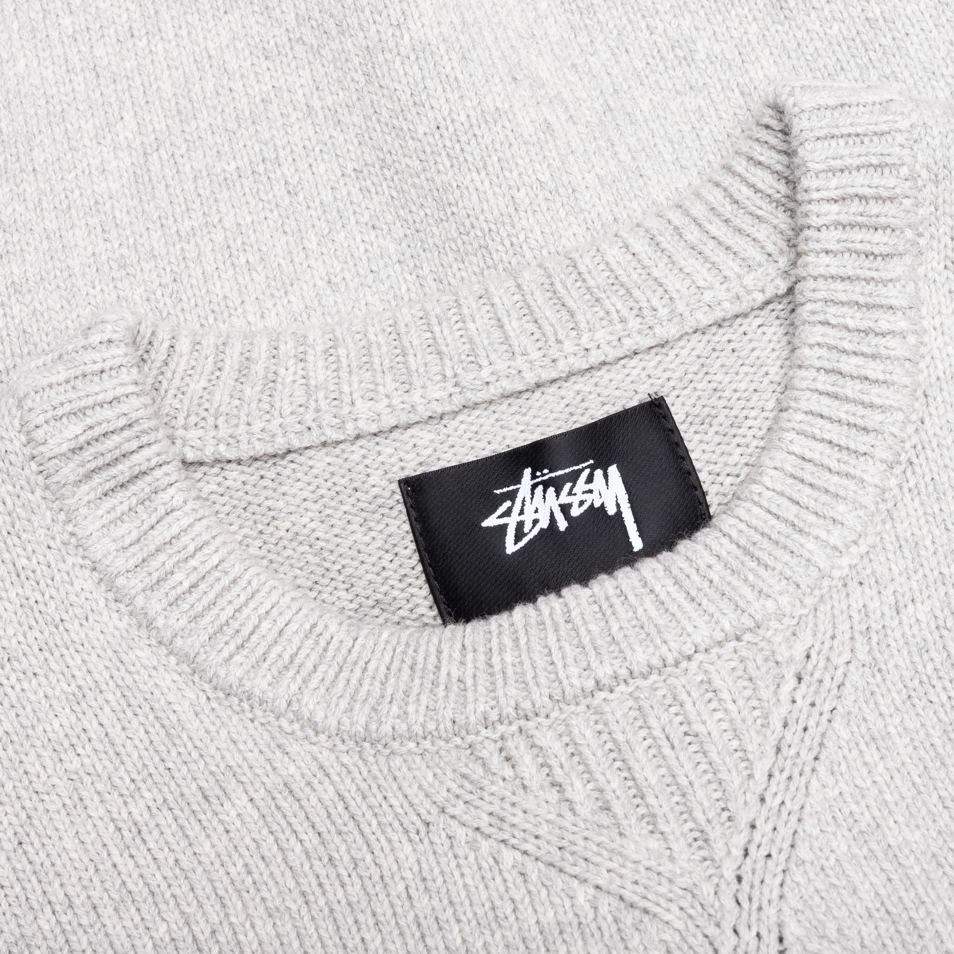Handwritten Sweater - Heather Grey - Image 3