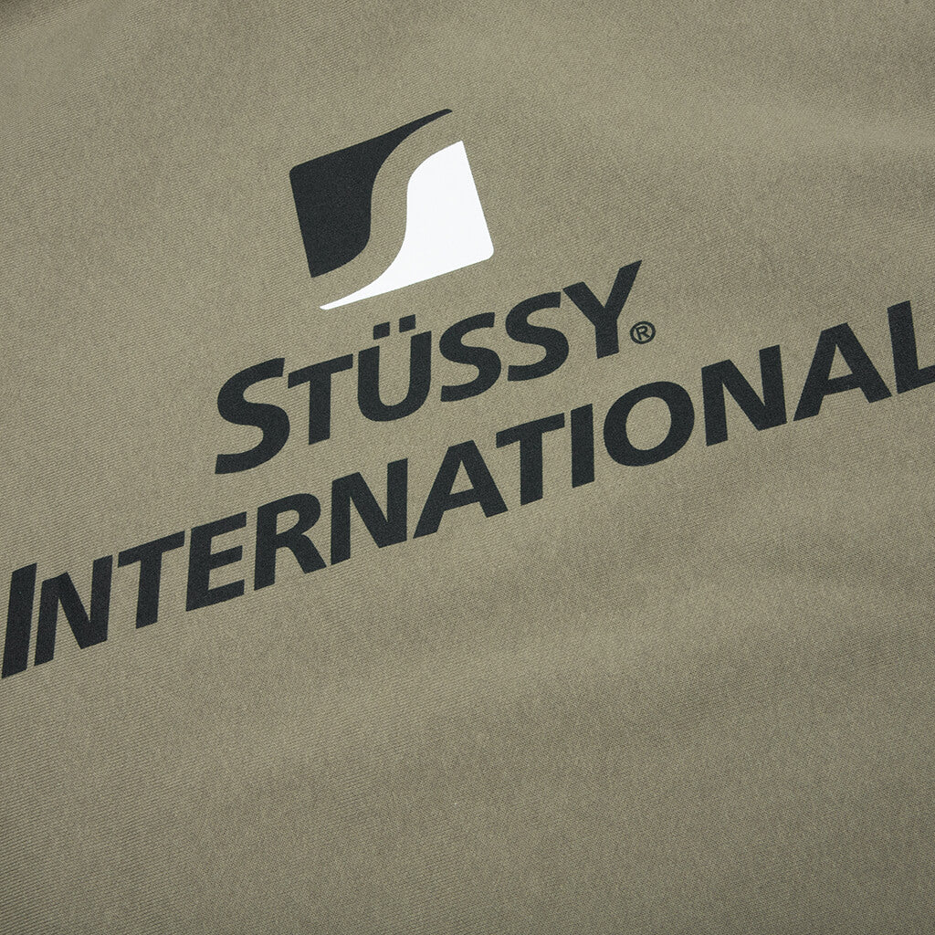 Stüssy International Zip Hoodie - Army - Image 3
