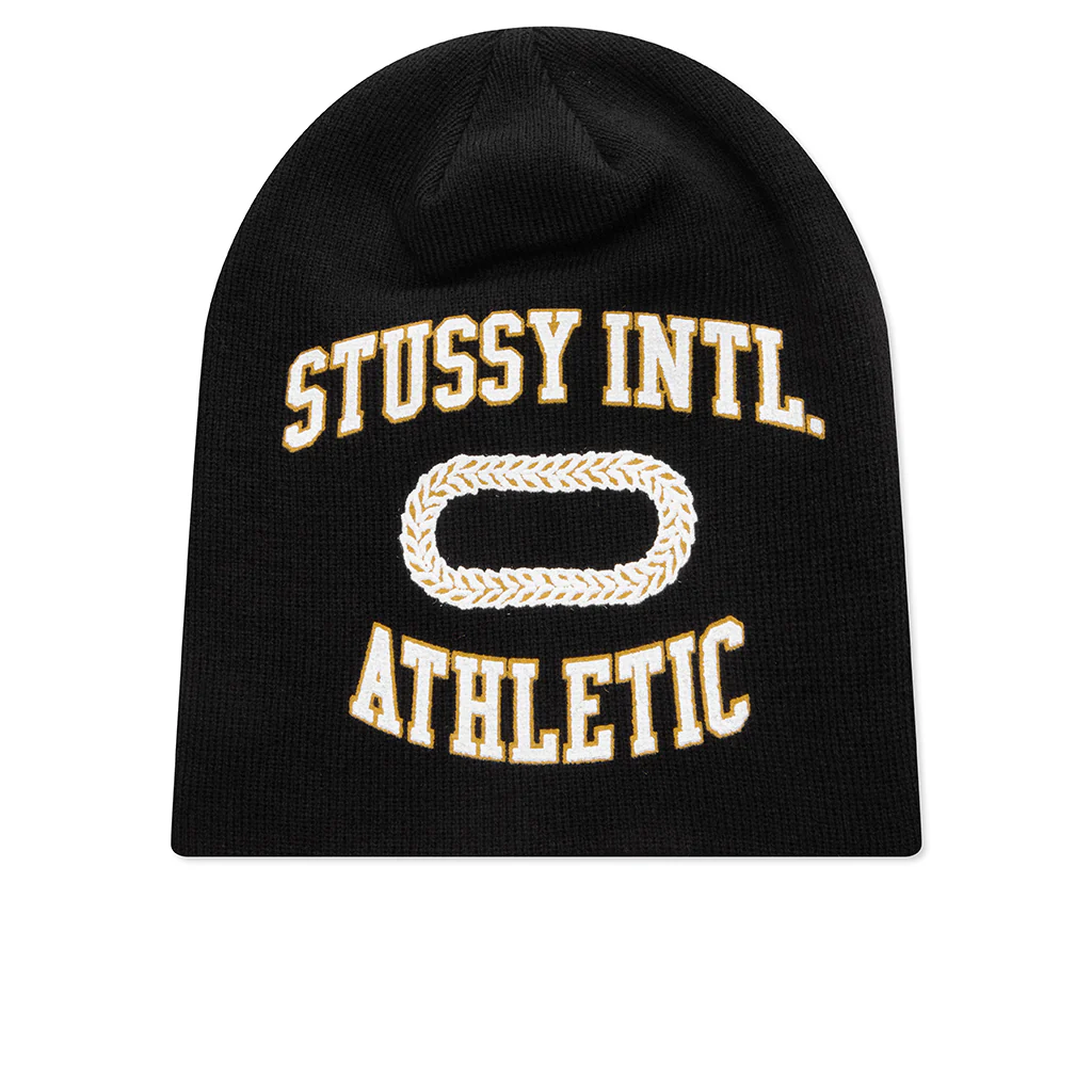 Intl. Athletic Skullcap - Black