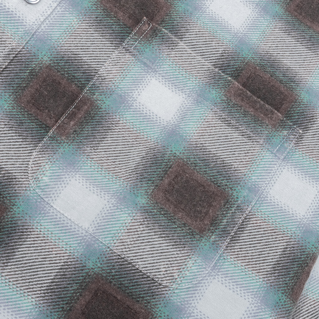 June Plaid Shirt - Bone - Image 3