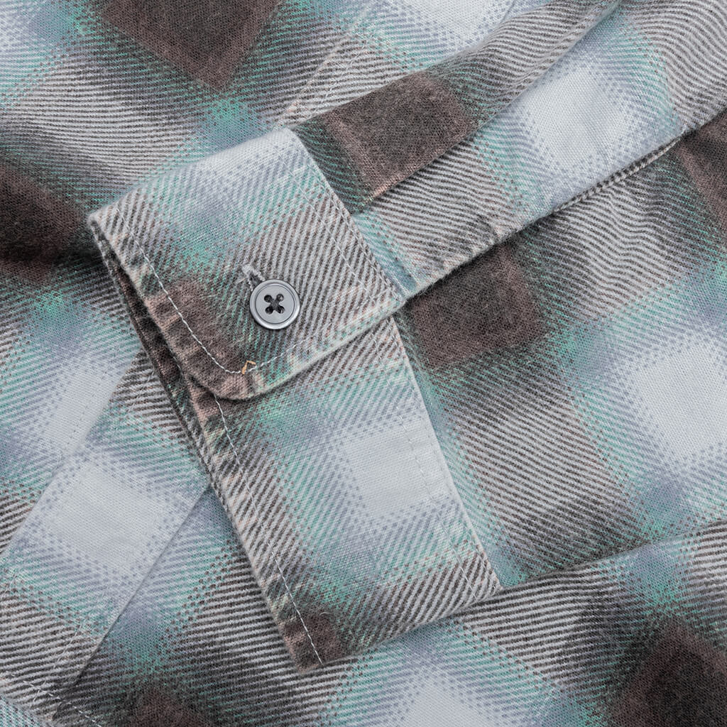 June Plaid Shirt - Bone - Image 5