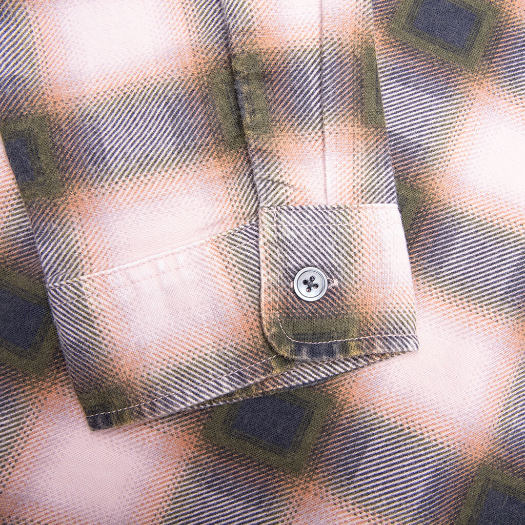 June Plaid Shirt - Rose - Image 5