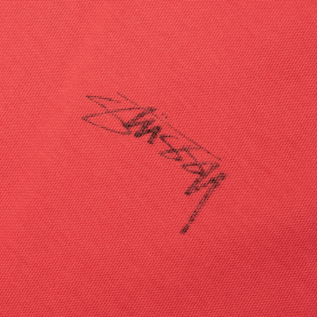 Lazy S/S Tee - Washed Red - Image 3
