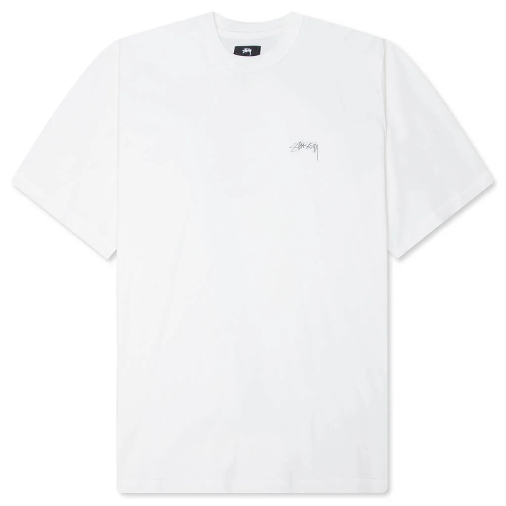 Lazy S/S Tee - White