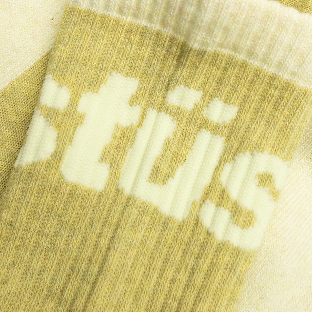 Logo Jaquard Trail Socks - Yellow - Image 2