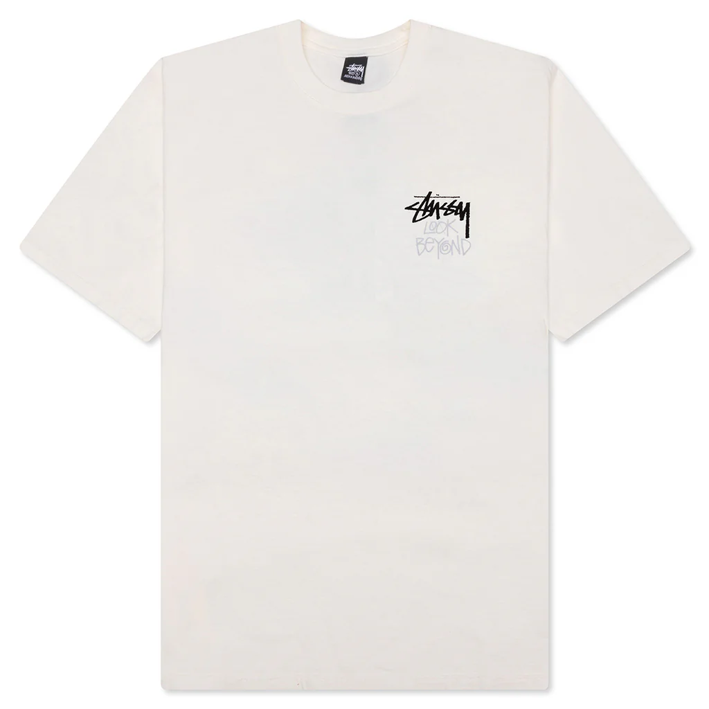Look Beyond Pigment Dyed Tee - Natural