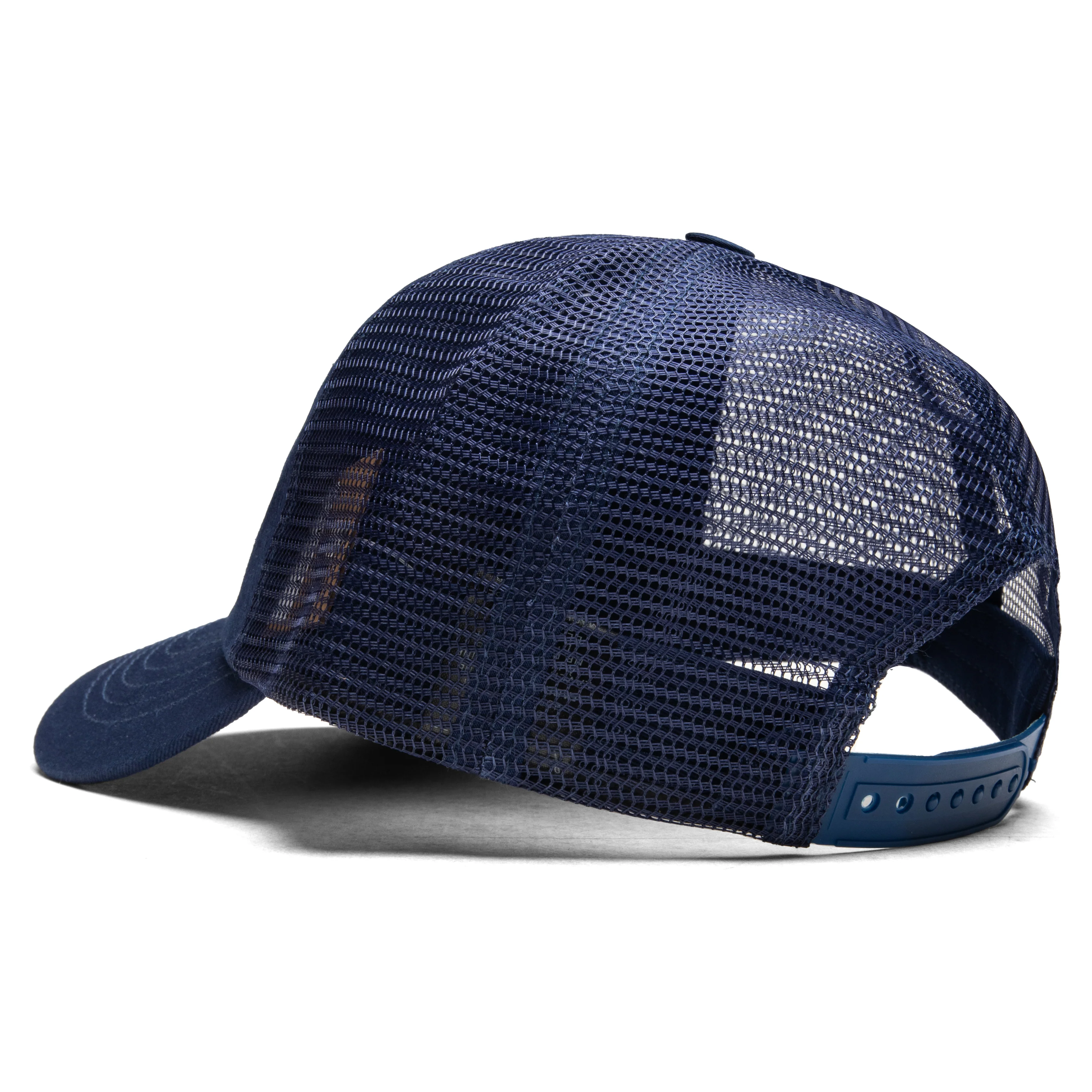 Low Profile Trucker Athletic Cap - Light Navy - Image 4