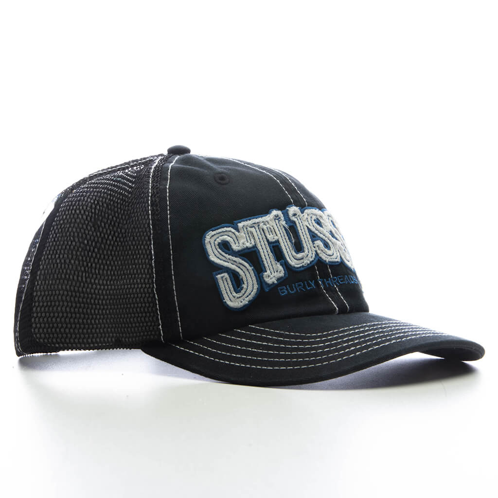 MD Burly Threads Trucker - Black - Image 2