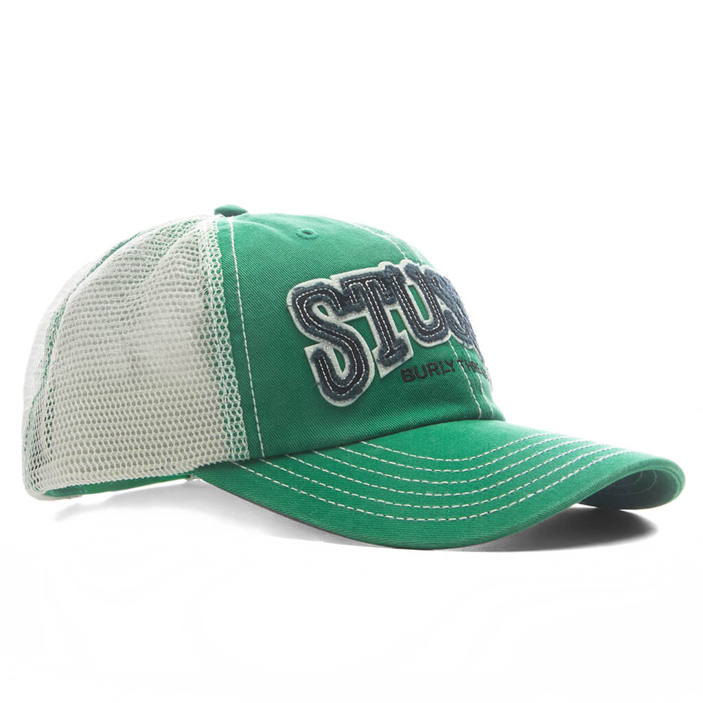 MD Burly Threads Trucker - Green - Image 2
