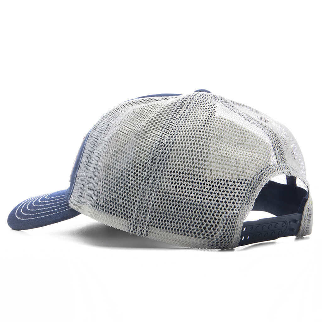 MD Burly Threads Trucker - Navy - Image 3