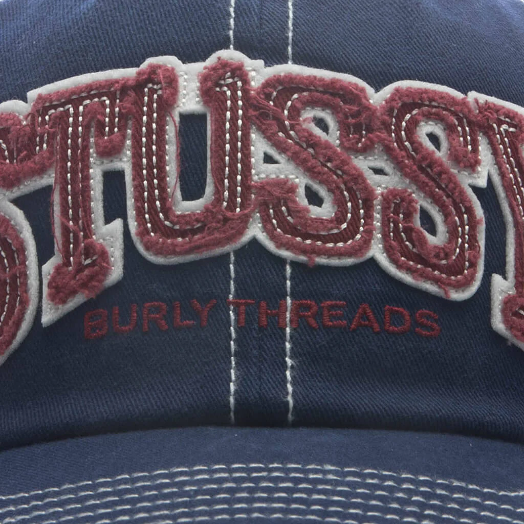 MD Burly Threads Trucker - Navy - Image 4