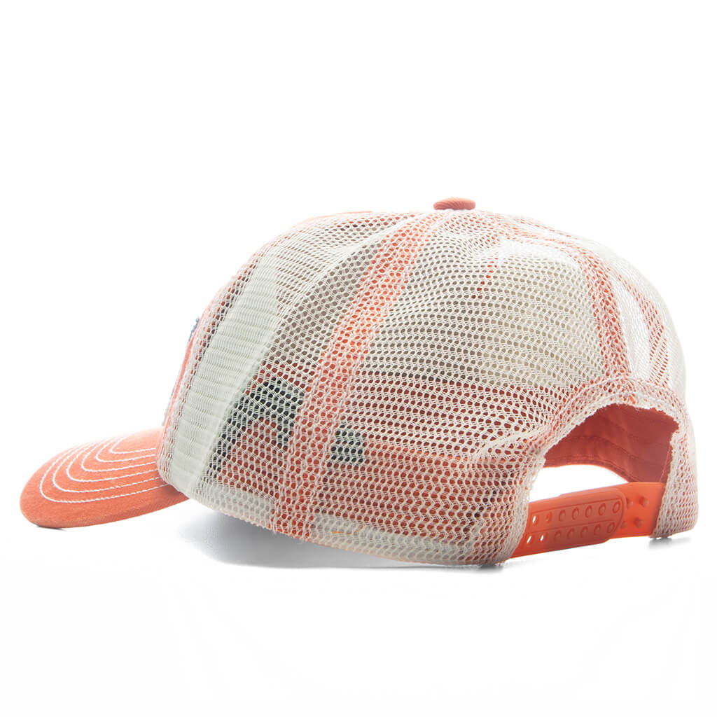 MD Burly Threads Trucker - Orange - Image 3