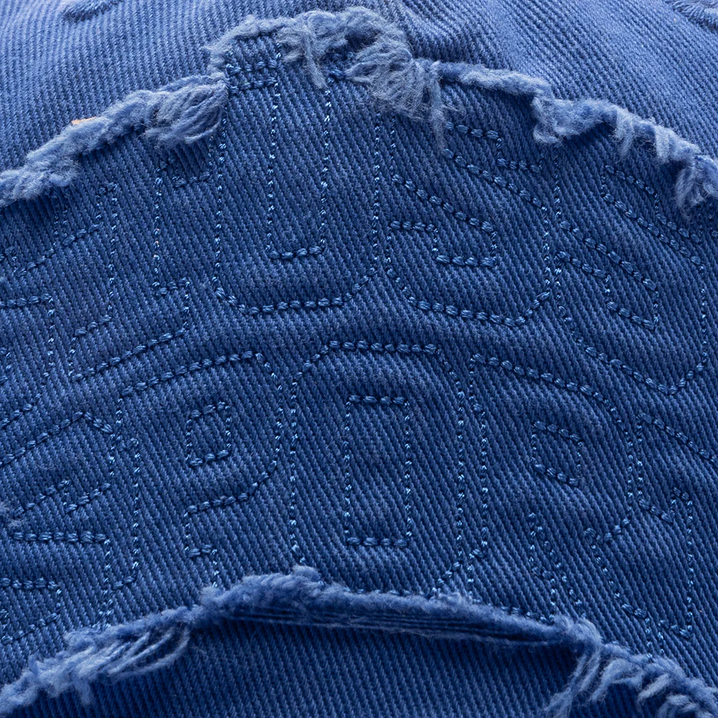 Mid Sport Patch Applique Cap - Blue - Image 2