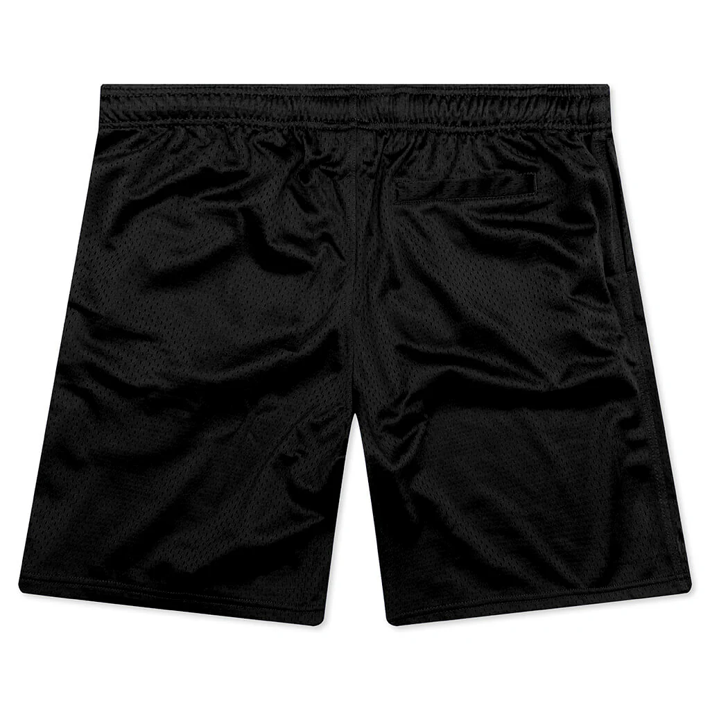 Mesh Basic Shorts - Black - Image 2