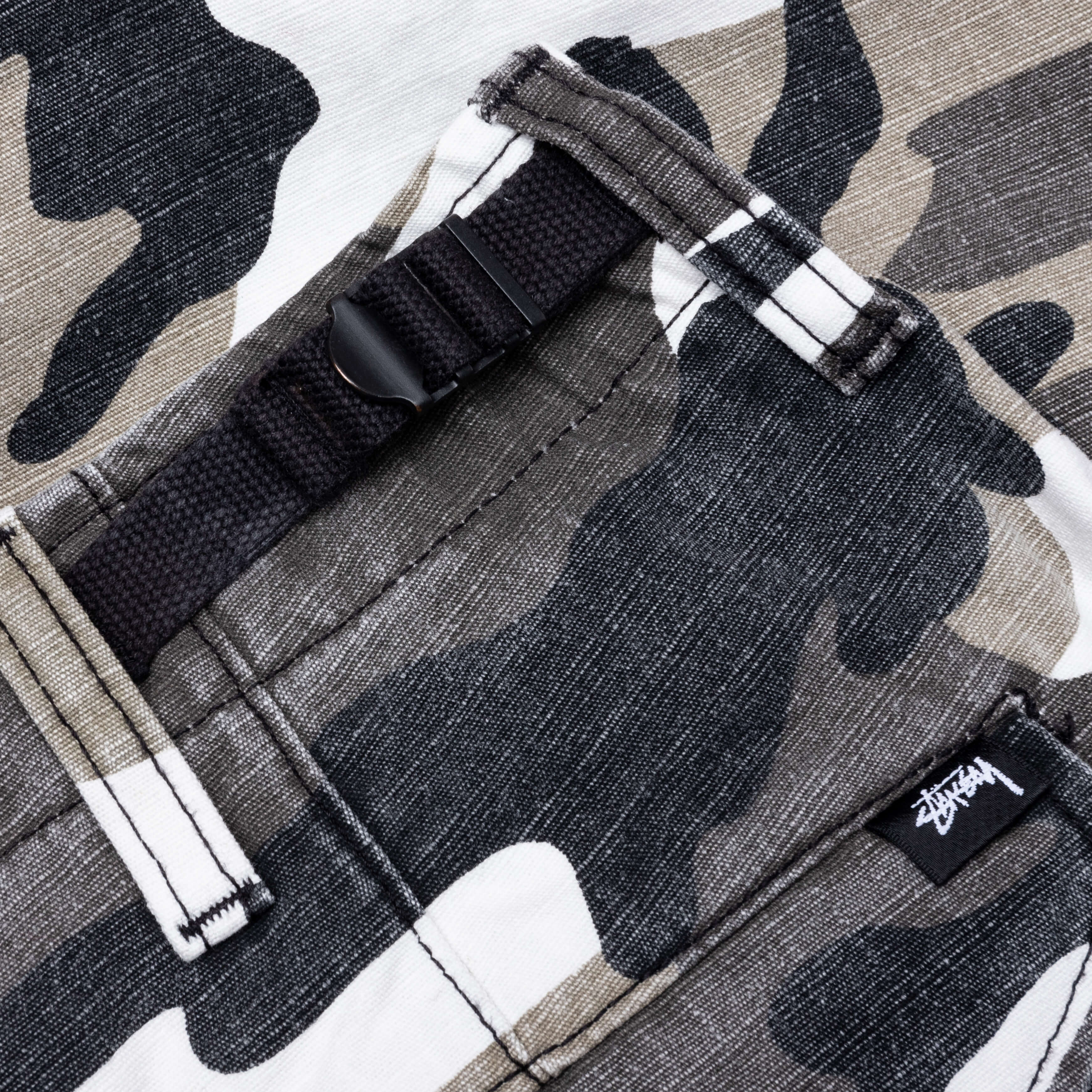 Military Cargo Pant Ripstop - Snow Camo - Image 5