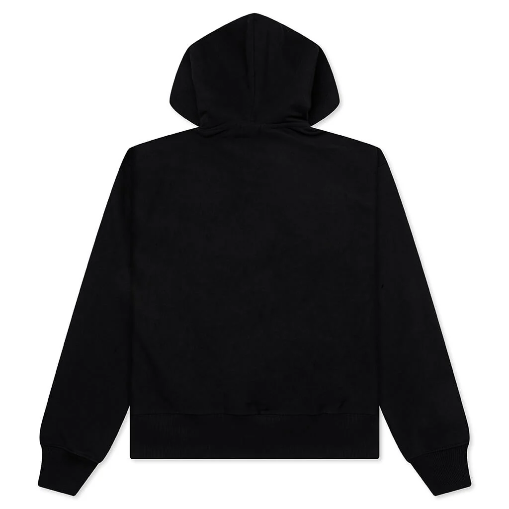 Mirror Zip Hoodie - Black - Image 2