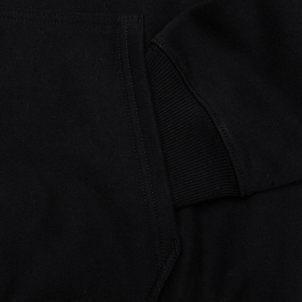 Mirror Zip Hoodie - Black - Image 4