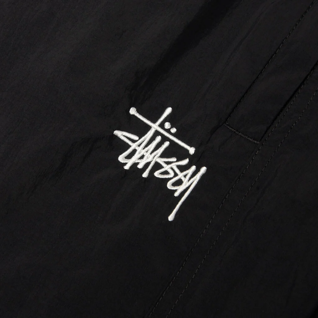 Nylon Track Pant - Black - Image 3
