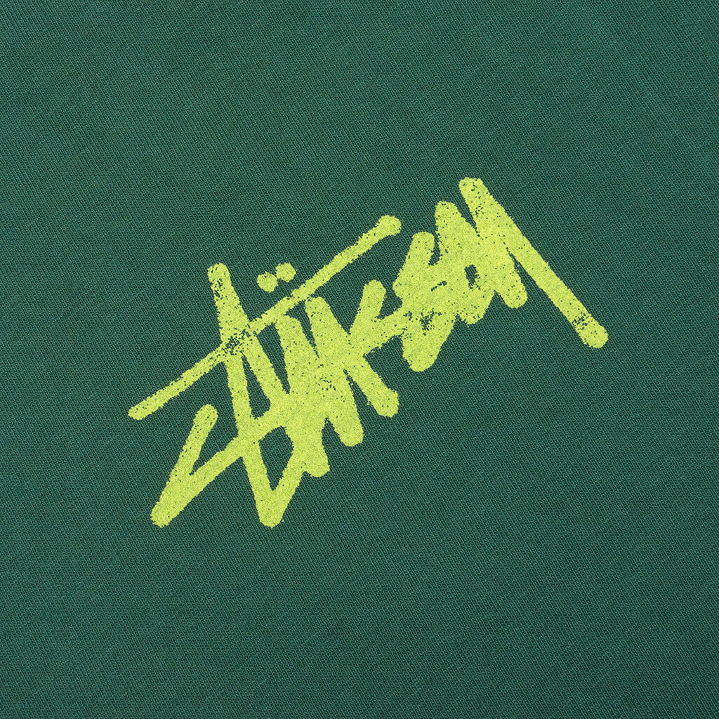 Old Phone Pigment Dyed Tee - Forest - Image 3