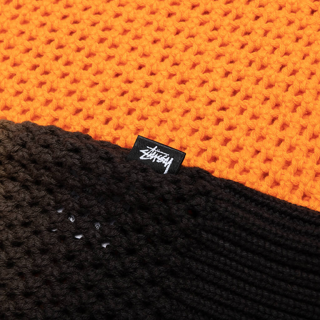 Pigment Dyed Loose Gauge Sweater - Lava - Image 4