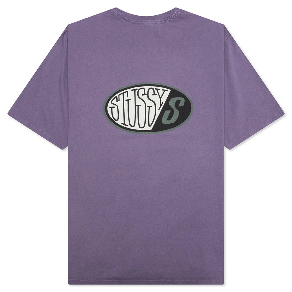 Pitstop Pigment Dyed Tee - Grape - Image 2