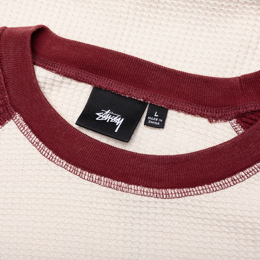 Raglan Thermal 2 Tone - Off White - Image 3