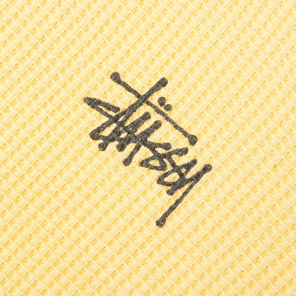 Raglan Thermal Basic Stock - Pale Yellow - Image 3