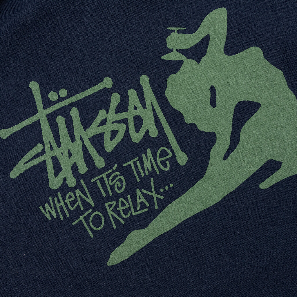 Relax Hoodie - Navy - Image 4