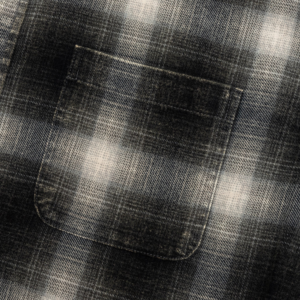 Rocco Plaid Shirt - Grey - Image 4