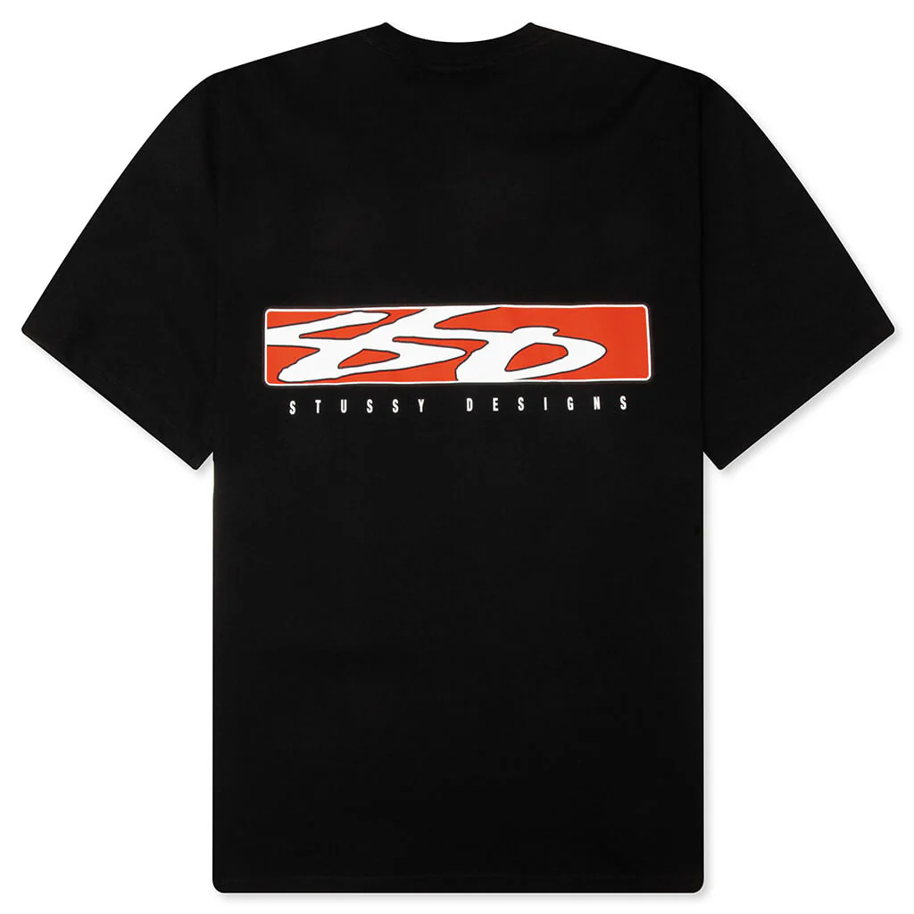 S Box Tee - Black - Image 2