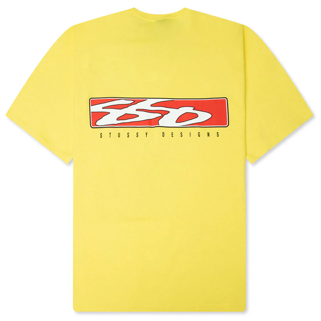 S Box Tee - Lemon - Image 2