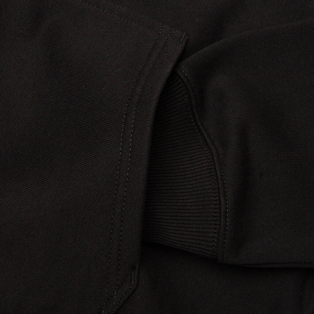 S Box Zip Hoodie - Black - Image 4