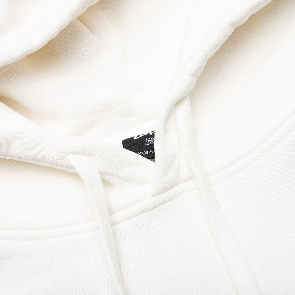 Skull & Bones Pigment Dyed Hoodie - Natural - Image 3