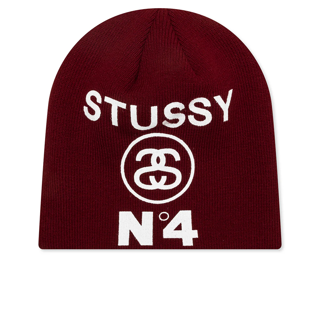 Skullcap Number 4 - Maroon
