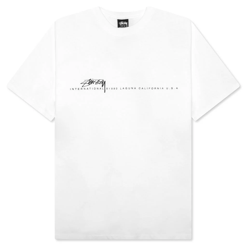 Smooth 80 Tee - White