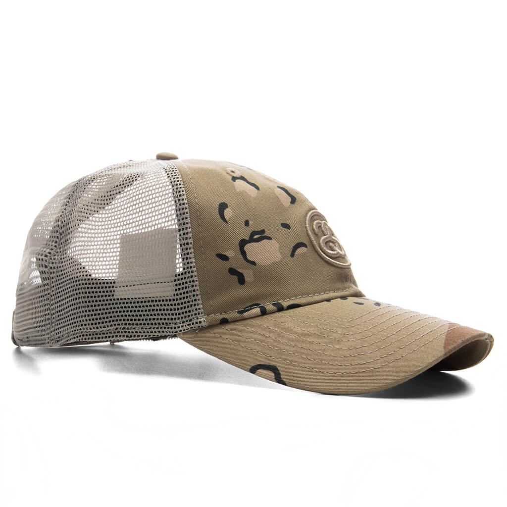 Stüssy x New Era 9TWENTY SS Link Trucker - Desert Camo - Image 3