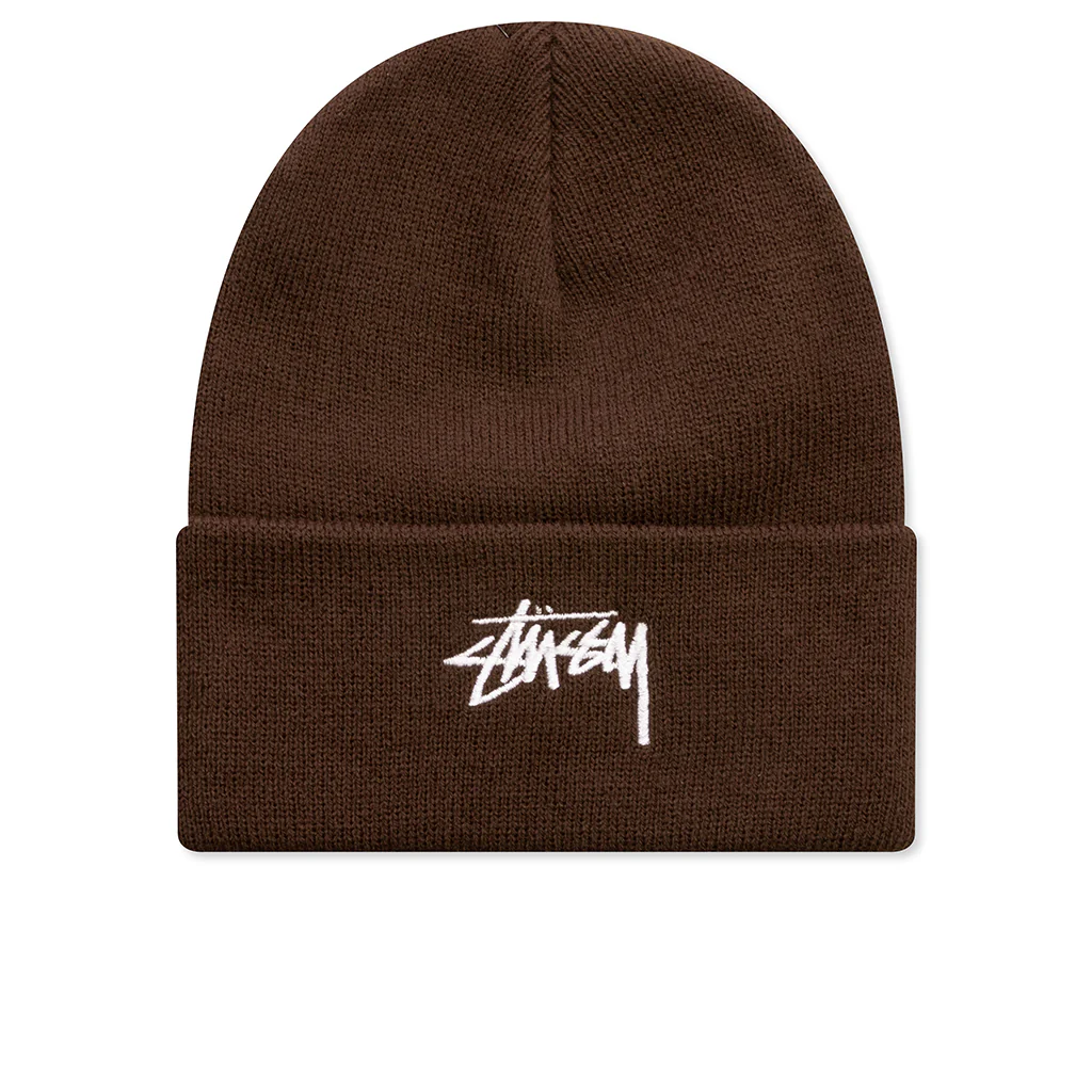 Stock Cuff Beanie - Cocoa