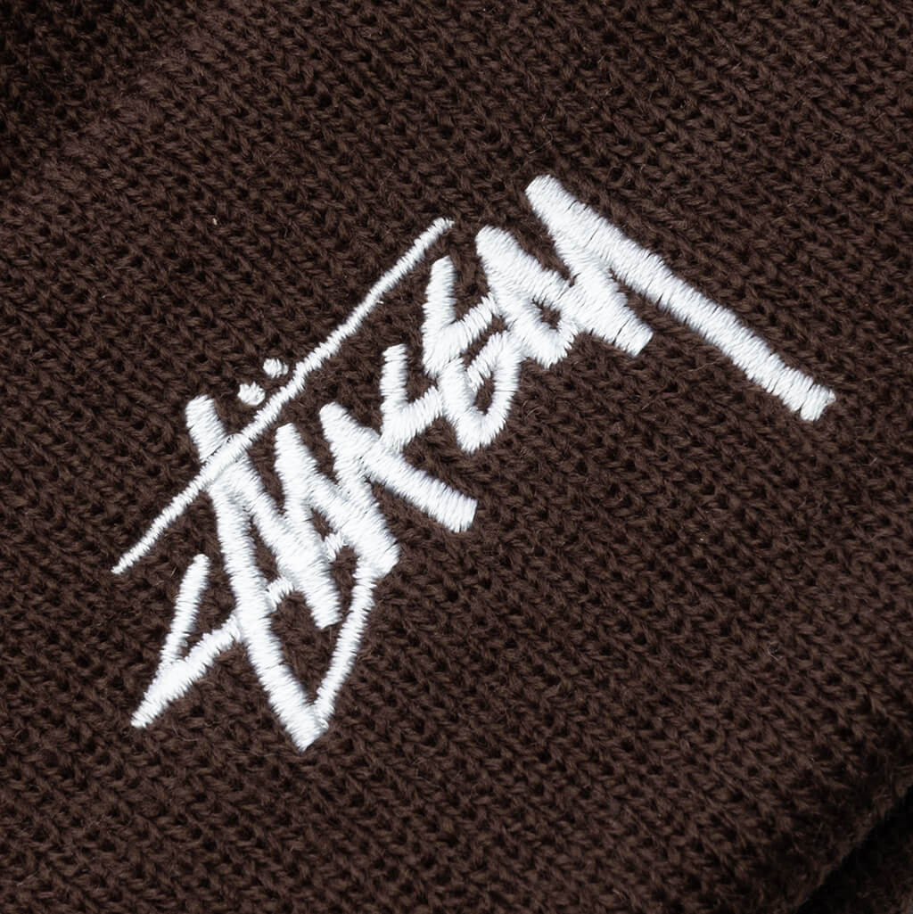 Stock Cuff Beanie - Coffee - Image 2