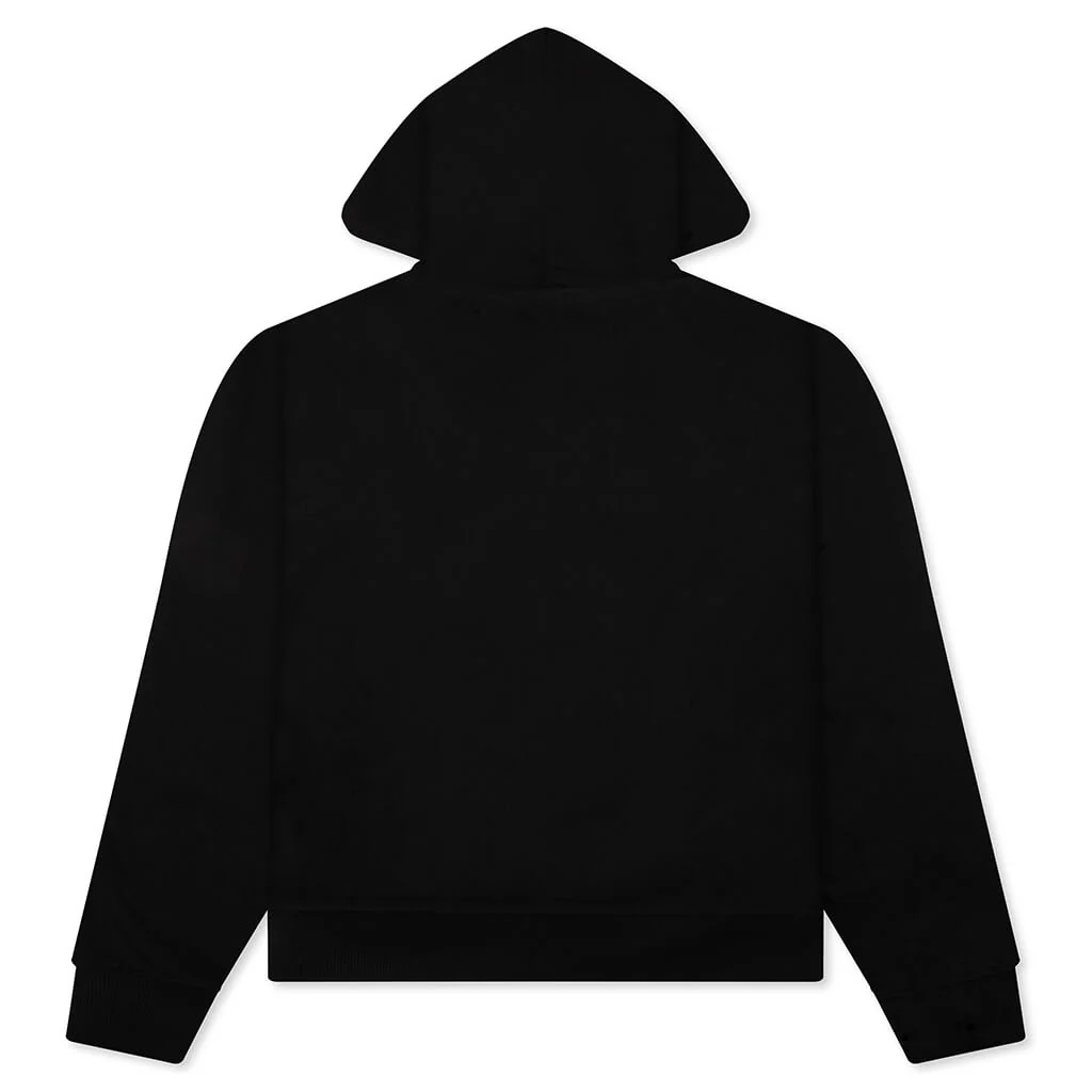 Stretch Hoodie - Black - Image 2