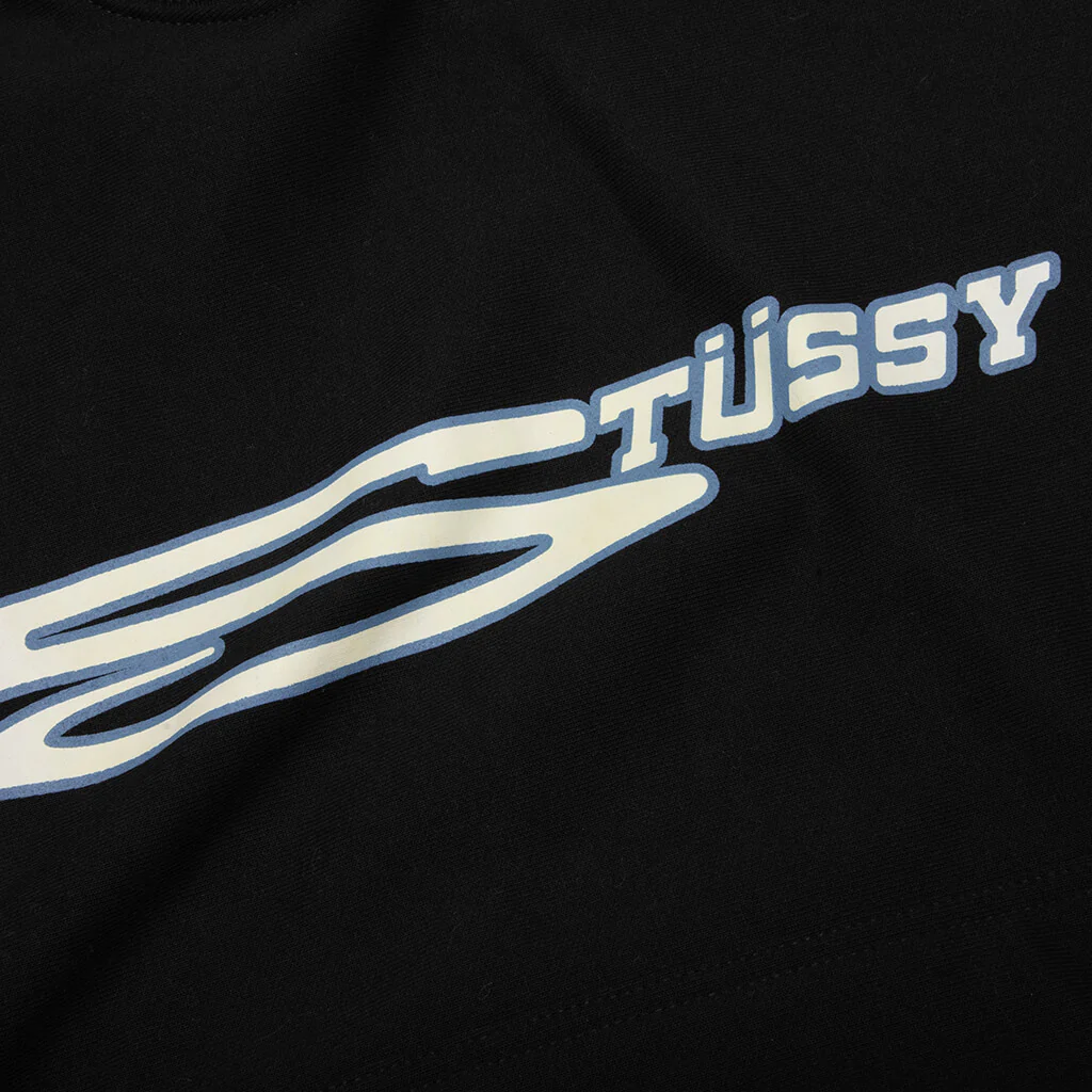 Stretch Hoodie - Black - Image 3