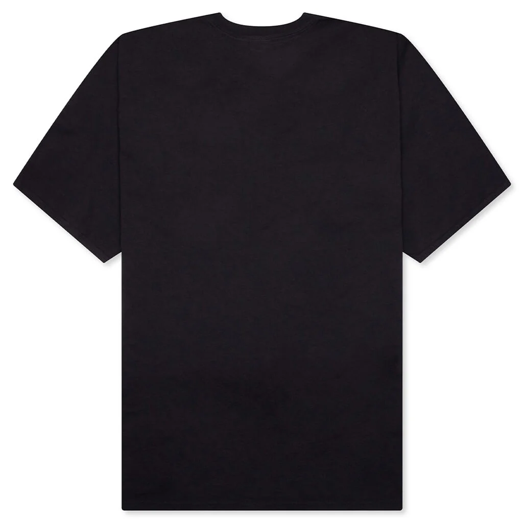 Stretch Pigment Dyed Tee - Faded Black - Image 2