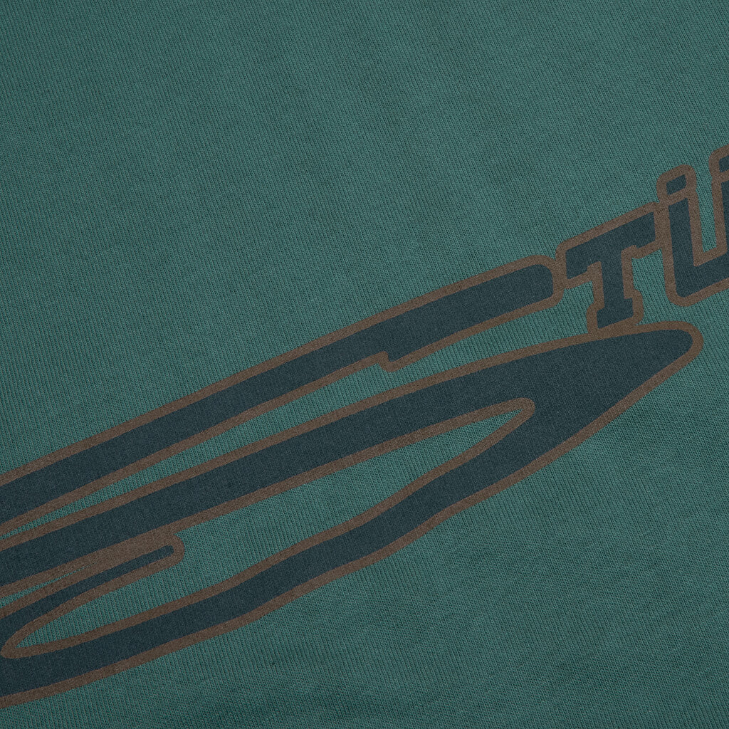 Stretch Pigment Dyed Tee - Pine - Image 3