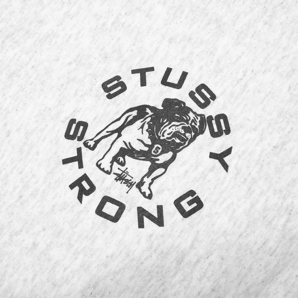 Strong Mac Hoodie - Ash Heather - Image 3