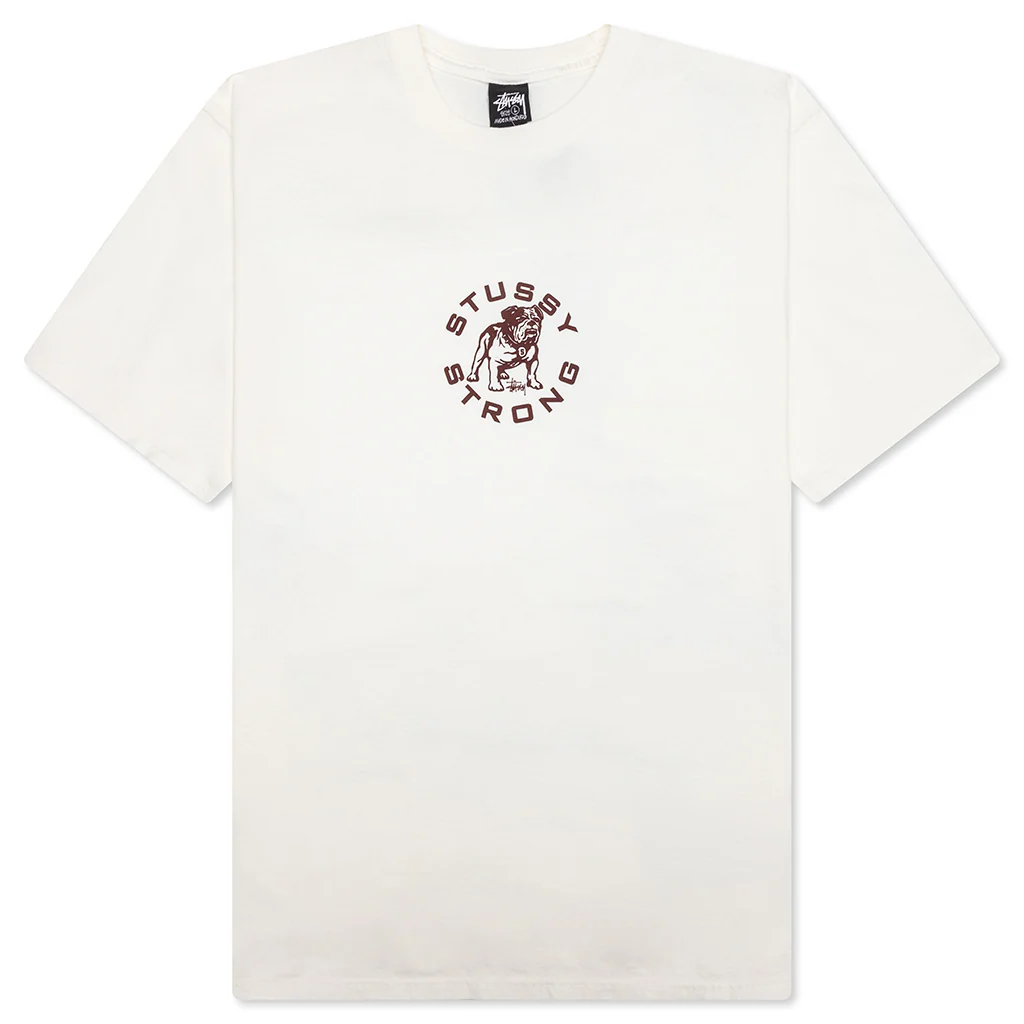 Strong Mac Pigmented Dyed Tee - Natural