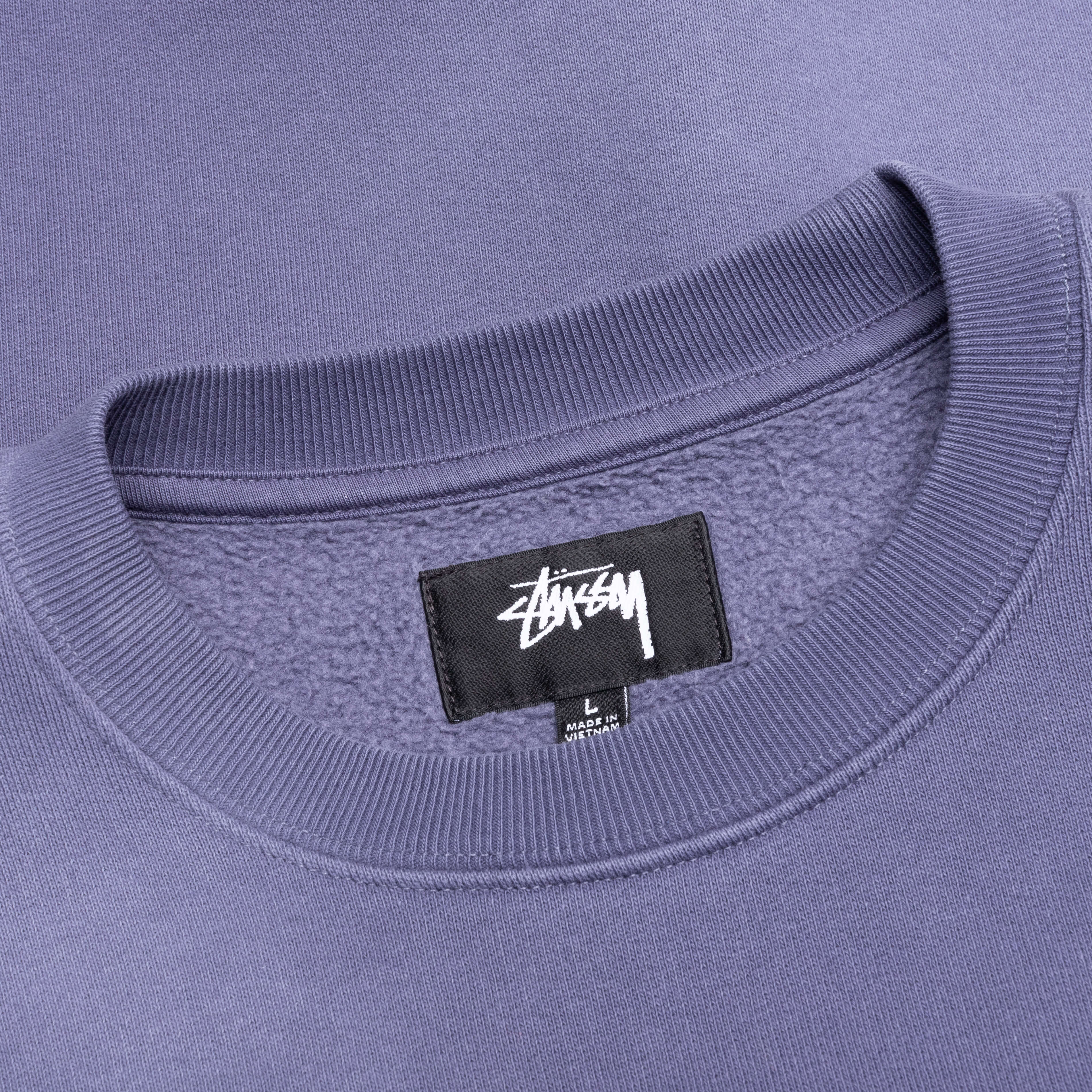 Stu Applique Crew - Blue - Image 3