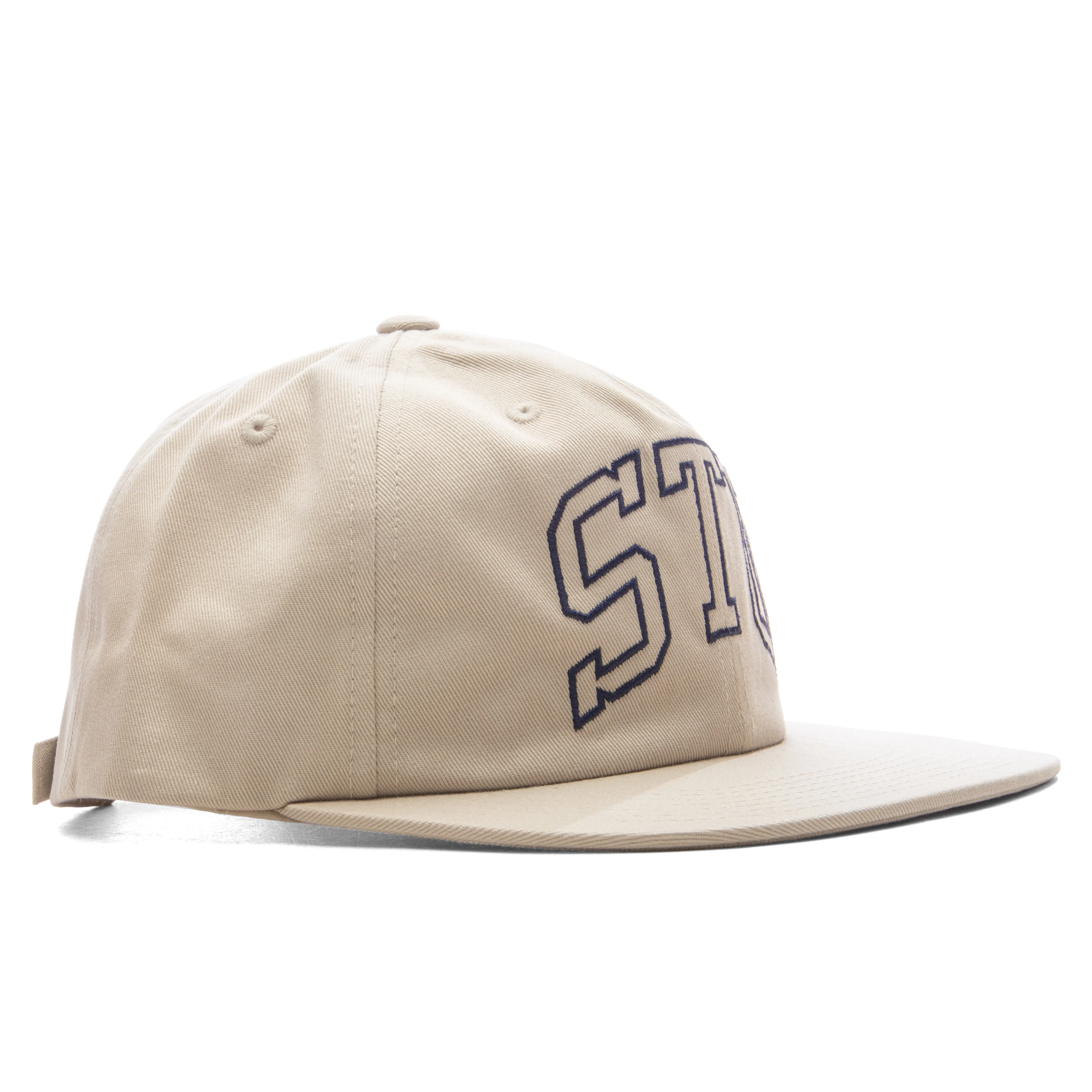 Stu Arch Strapback Cap - Natural - Image 3