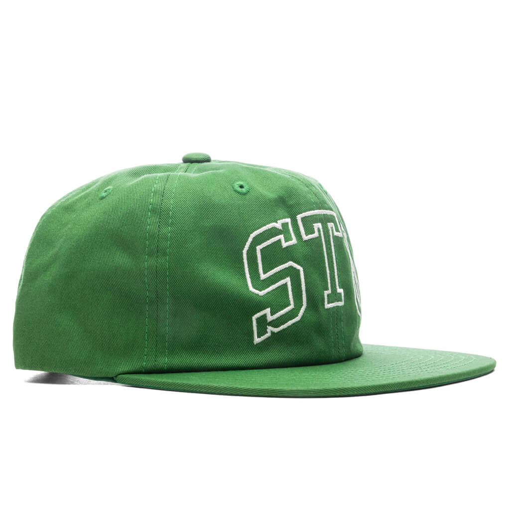 Stu Arch Strapback Cap - Pine - Image 3